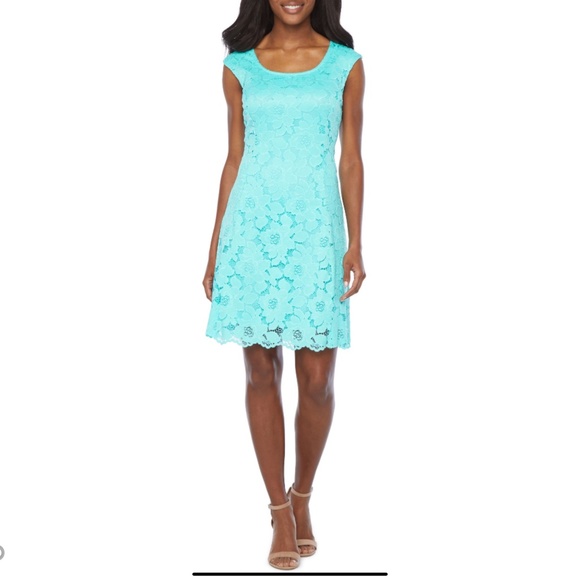 Ronni Nicole Dresses & Skirts - Ronni Nicole Sleeveless Floral Lace Fit & Flare Dr